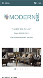 Mobile Screenshot of moderndec.com